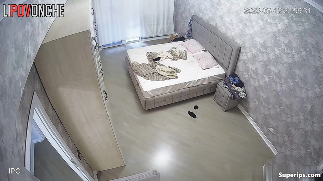 An excited bearded man boldly pulls down the panties of a surprised mommy and fucks her