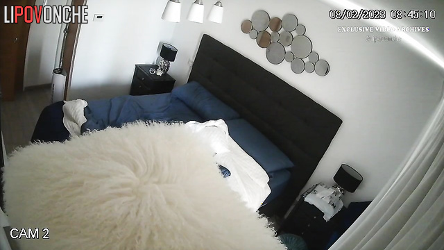 She got her new boobs and now she walks around the apartment naked