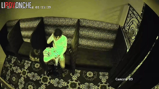 Hot private dance in letex boots (spy club camera)