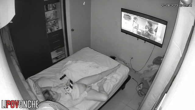 She couldn't think of anything better to do than spend her day masturbating