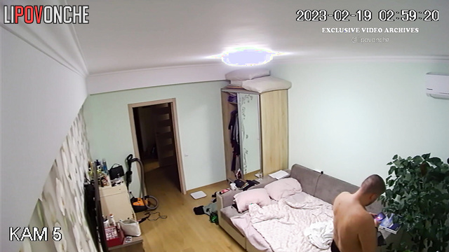 Nothing surprising, they walk around the apartment naked