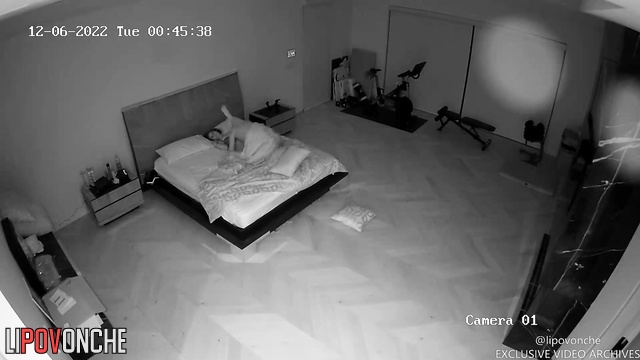 He doesn't care that she doesn't want sex / spy cam