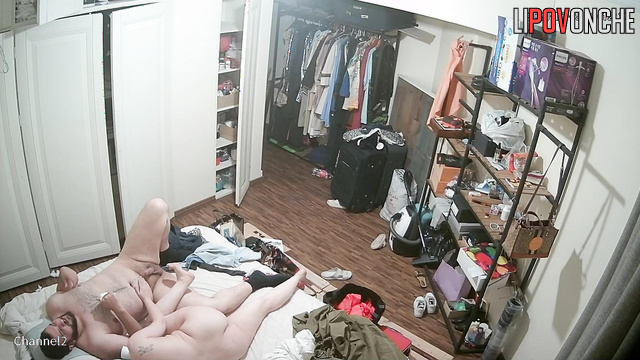 Chubby spouses got bored at home and decided to have fuck