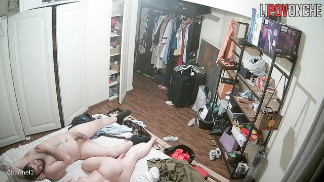 Chubby spouses got bored at home and decided to have fuck