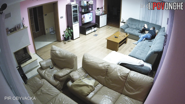 Double handjob between horny spouses (porn watching)