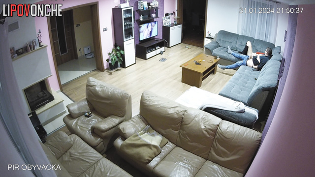 Double handjob between horny spouses (porn watching)