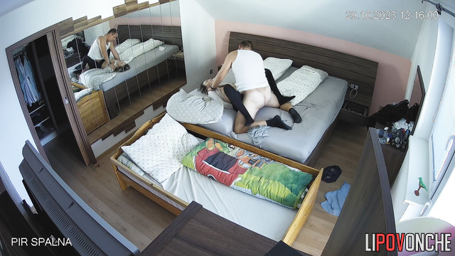 It was hot sex in special pantyhose - hidden camera
