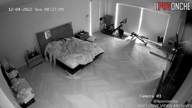 Sweet sex after a long breakup / cool bedroom tape