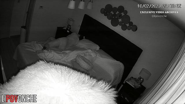 Young chick tries to sleep but her naughty thoughts won't let her